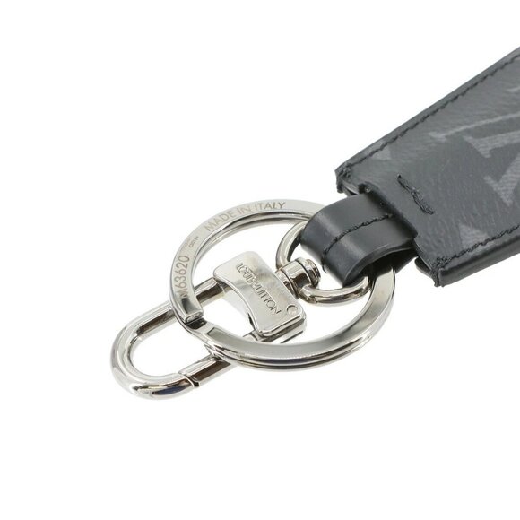 LOUIS VUITTON Monogram Eclipse LV Cloches Cles Bag Charm and Key Holder 90275289 - Picture 1 of 10